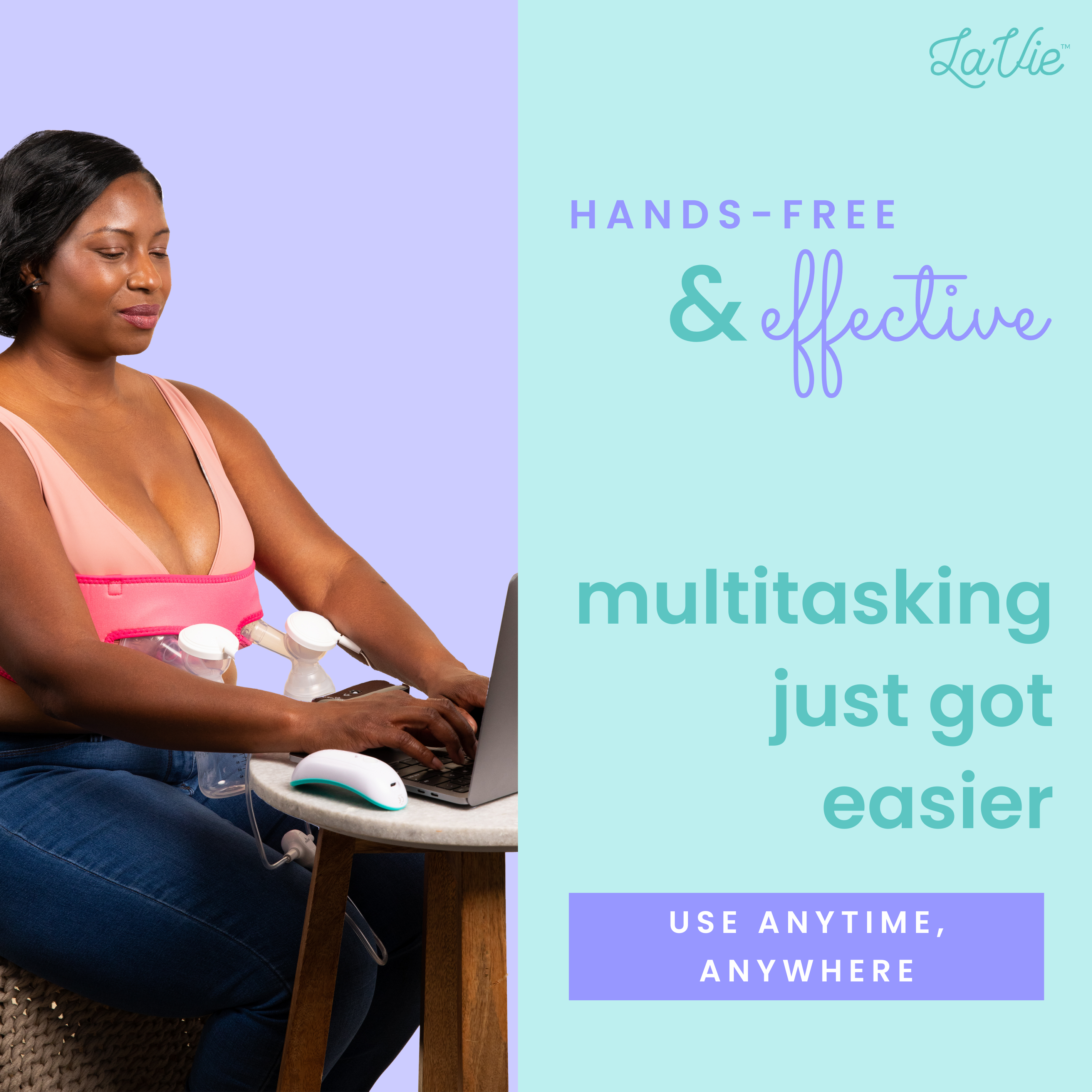Grownsy Warming Lactation Massage Pads Heat and Vibration Improve Milk Flow  - Helia Beer Co