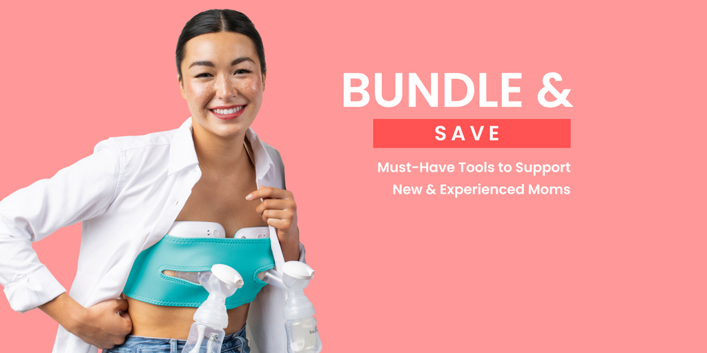 LaVie Hands-Free Pumping Bra Bundle for Plus Size Women - Convenient Breast  Pump Bra for Breastfeeding at  Women's Clothing store