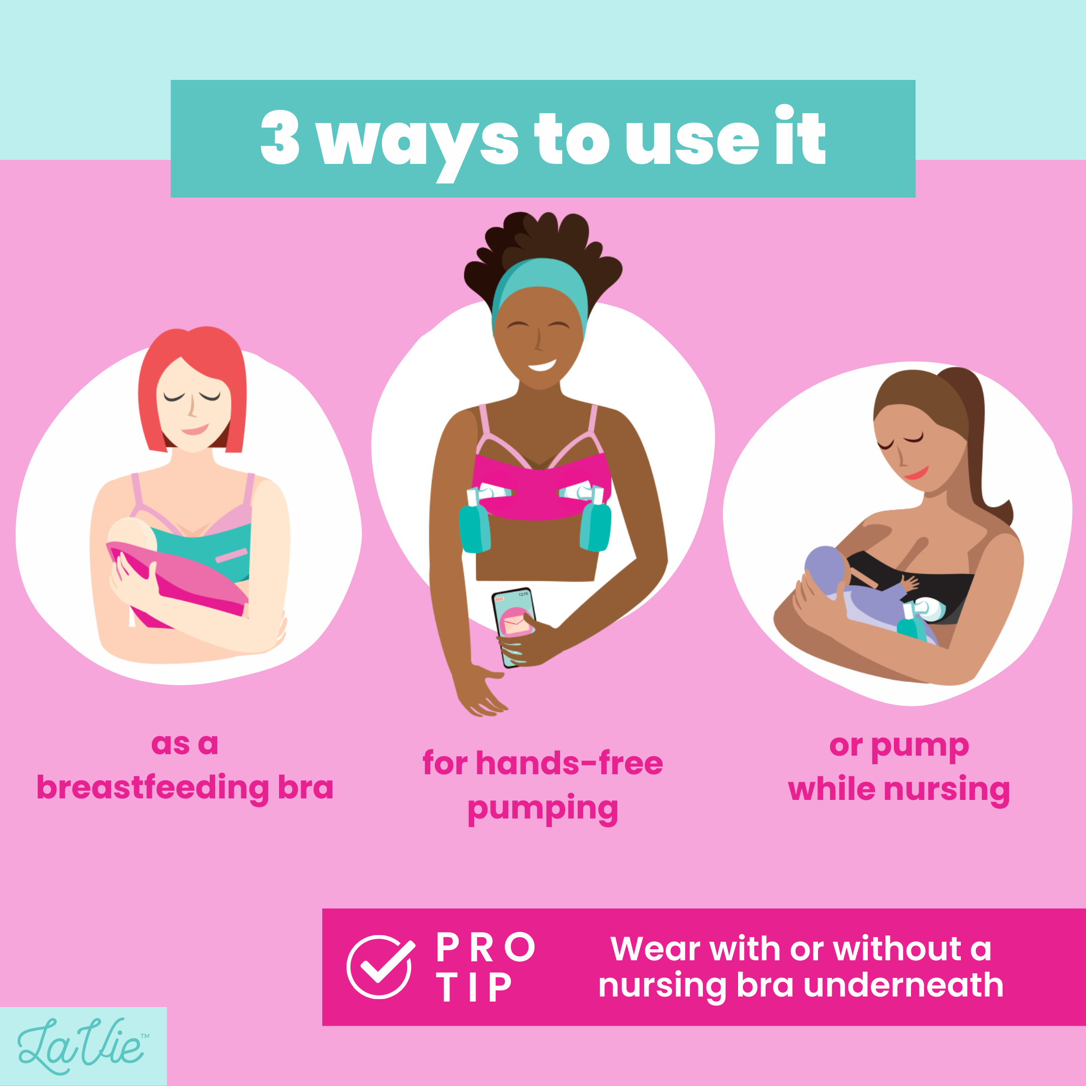 Pump Strap Pumping Bra Hands Free, Adjustable Breastfeeding Bra, Strapless  Nursi